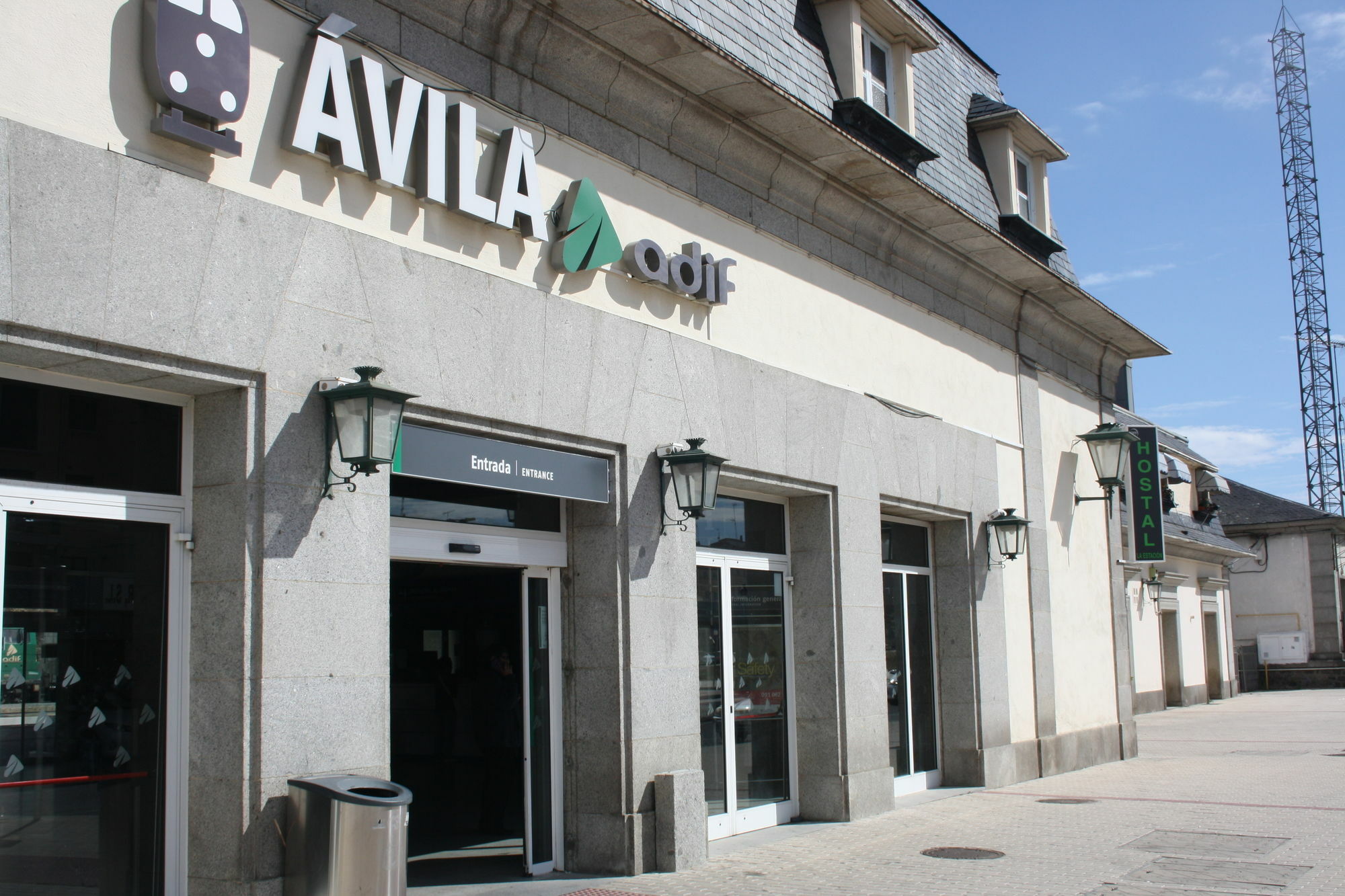 Hostal La Estación Ávila Exterior foto